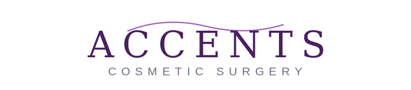 Accents Cosmetic Surgery logo, Minding Your Media client showcasing digital marketing results.
